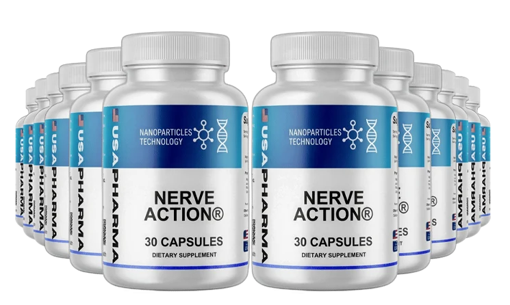 discounted NerveAction capsule bottles